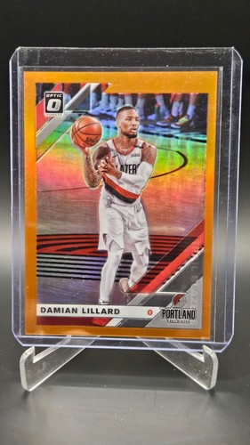 2019-20 Panini NBA Donruss Optic Damian Lillard Orange 002/199 #7