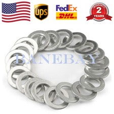 20pcs 14mm Oil Drain Plug Crush Washers Gaskets For Honda Accord 94109-14000 20pcs 14mm Oil Drain Plug Crush Washers Gaskets For Honda Accord 94109-14000