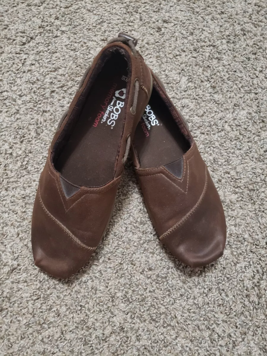 Bobs brown sales leather shoes
