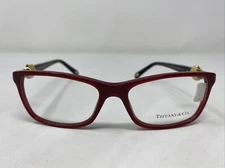 Tiffany & Co. Italy TF 2104 8152 53-16-140 Red Full Rim Eyeglasses Frame UJ70