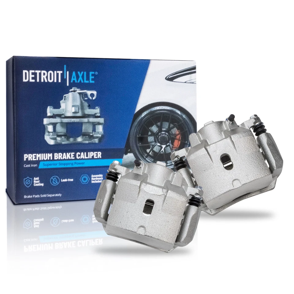 Pinzas de freno delanteras traseras pastillas de freno para Chevy Malibu Saturn Aura G6 2008-2012 Foto 4 de 4