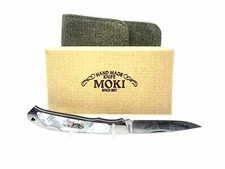Moki MK-610AB Serapis Mother of Pearl Insert Lock-Back Folding Knife w/Box
