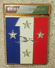 1st C.A., Logistics Brigade, Silver Stork, Embossed Homologation