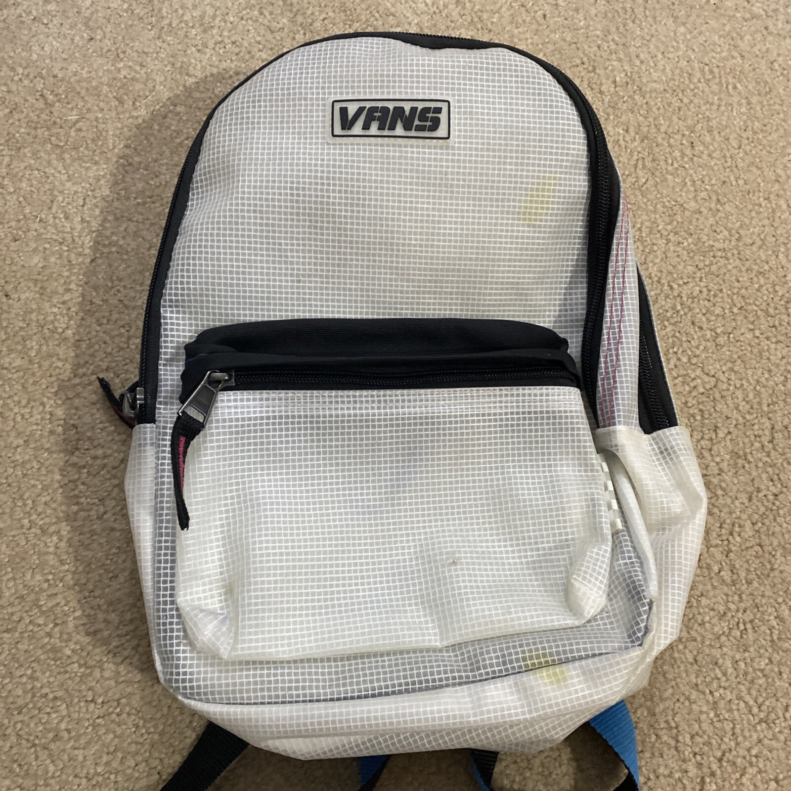 Vans Thread It mini Backpack Clear Super cute! - image 1