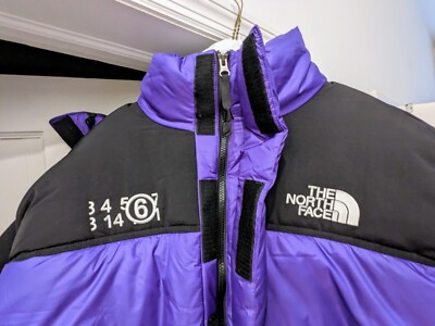The North Face x MM6 Maison Margiela 700 Fill Power Down Purple Jacket Size S 