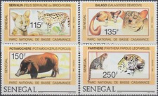 Senegal Wildlife Basse Casamance National Park 1987 MNH-16,50 Euro