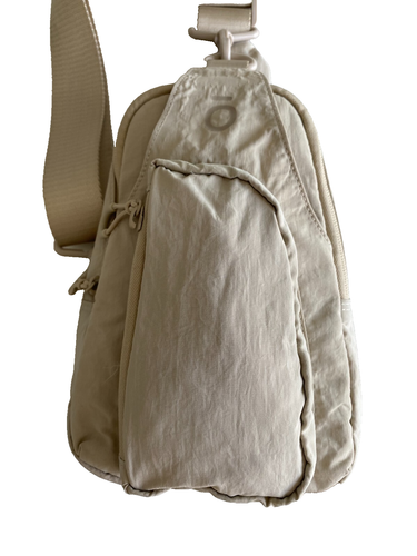 ODODOS Daily Sling Bag Crossbody Chest Bag Adjustable Strap Lightweight Beige - Picture 2 of 13