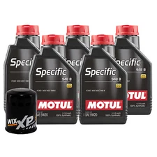 5L Motul SPECIFIC 948B 5W20 Wix XP Filter Motor Oil Change Kit API SN