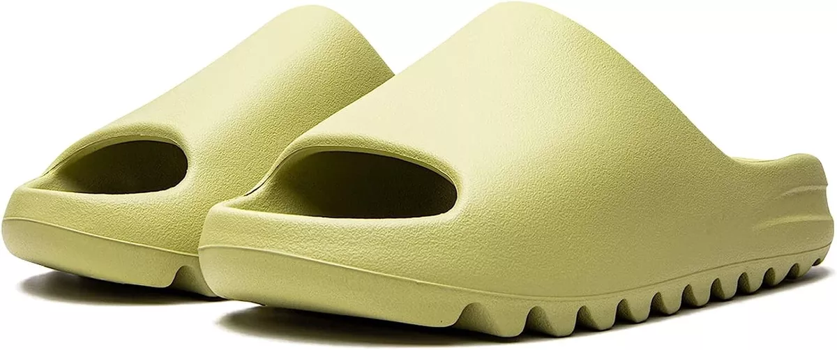 Men Size 8US adidas Yeezy Slide Resin Slippers YZY Sandals Green Women 9.5US New