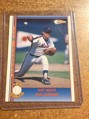 1992 Pacific Baseball Tom Seaver Tom Terrific # 49 Not Much Run Support 