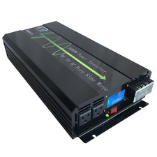 Solar Power Inverter Pure Sine Wave 3000W DC 24V AC 120V 60HZ Off Grid US Stock