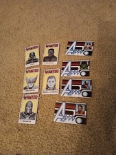 Heroclix Wanted Bounty ID card 9 lot For Call In Avengers Xmen