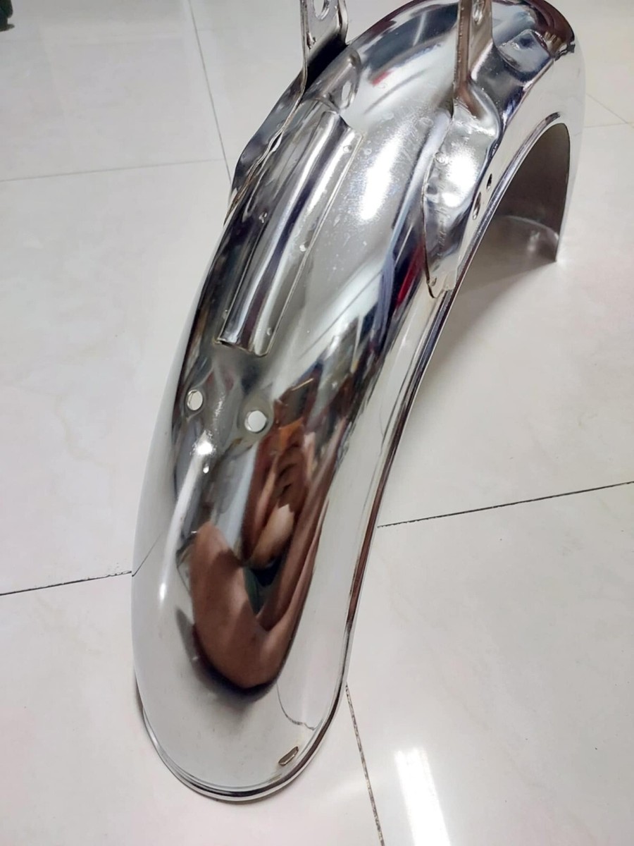 HONDA CL90-CS90-S90-S90Z-CL90Z-S110 REAR FENDER CHROME NEW METAL