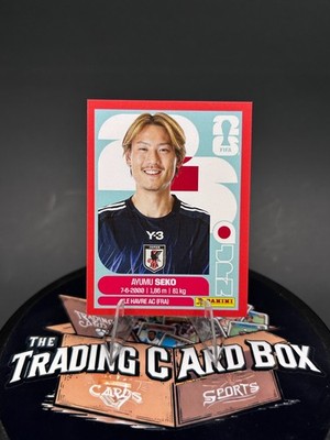 Panini FIFA World Cup 2026 Sticker JPN 4 Ayumu Seko Japan Red Border
