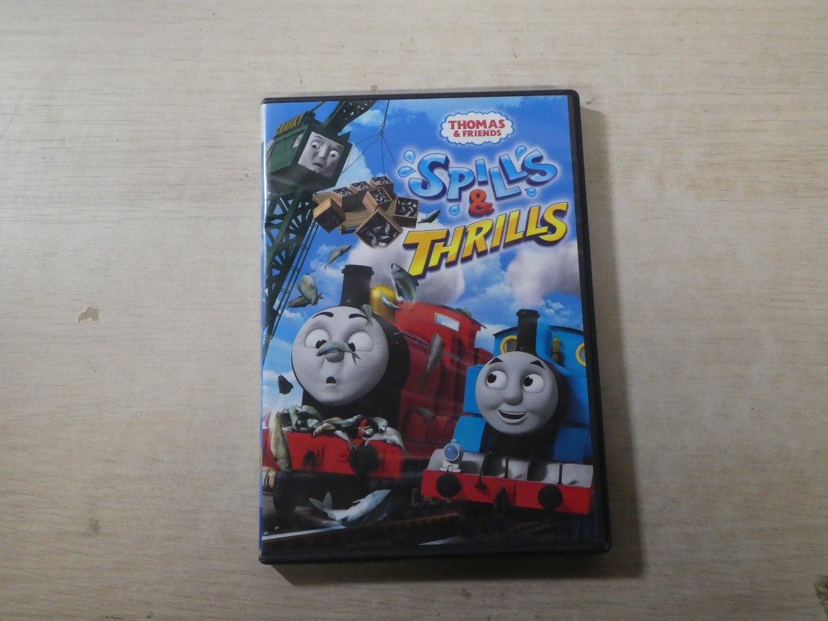 Thomas & Friends Spills & Thrills DVD Widescreen Rare OOP