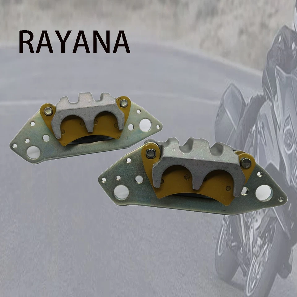 Front Brake Caliper With Pads for Polaris Ranger 500 570 700 800 900 1000 - Image 2 of 4