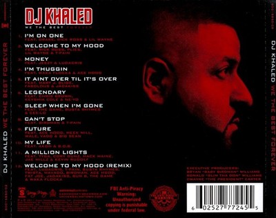 DJ KHALED WE THE BEST FOREVER [CLEAN VERSION] NEW CD