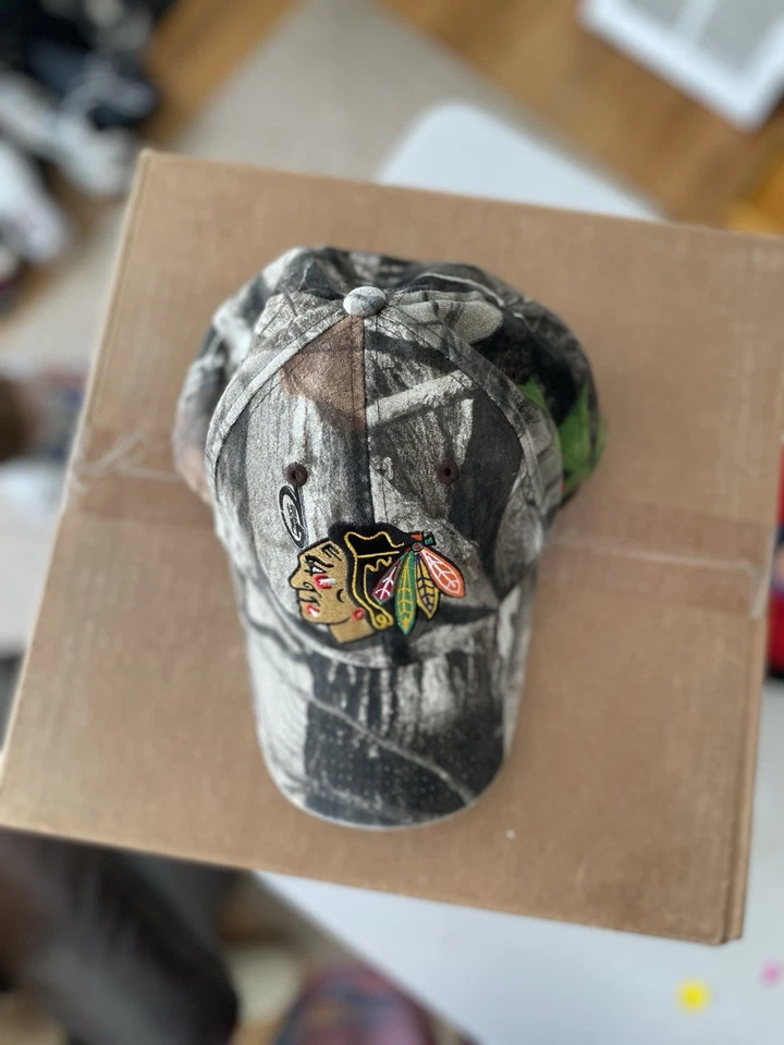 Chicago Blackhawks Camo Hat Zephyr - Image 2 of 4