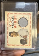 2004 Topps Cracker Jack - 1, 2, 3 Strikes You're Out Jerseys John Smoltz #SO-JS 