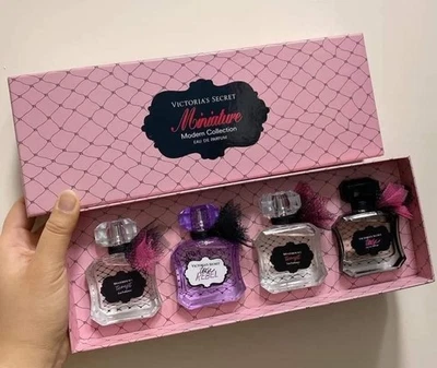 VICTORIA'S SECRET Miniature Modern Collection 4x30ml EDP Perfume Gift Set Box