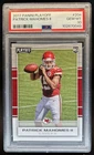 2017 Panini Playoff Patrick Mahomes II RC Rookie #204 Chiefs PSA 10 GEM MINT