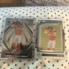 2024 Panini Phoenix - Rookies Bo Nix #159 (RC) and Bo Nix Optic Base RC Mint SP