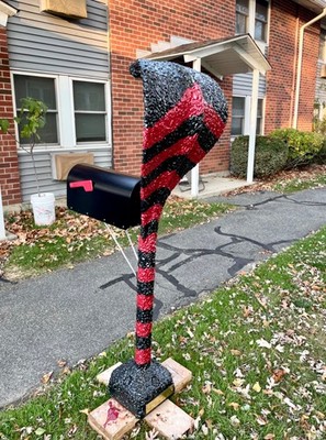 Hand-Crafted King Cobra Mailbox Sculpture   One-of-a-Kind Art 