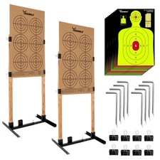 Highwild Adjustable Target Stand Base for Paper Shooting Cardboard Silhouette...