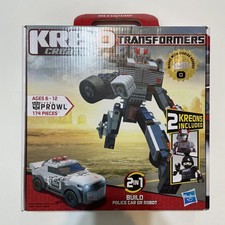 KRE-O - TRANSFORMERS - 2 IN 1 - POLICE CAR OR ROBOT - WITH 2 KRE-O FIGURES - SEE