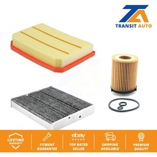 Air Cabin Engine Cartridge Oil Filters (3 Total) Kit For Mercedes-Benz GLB250