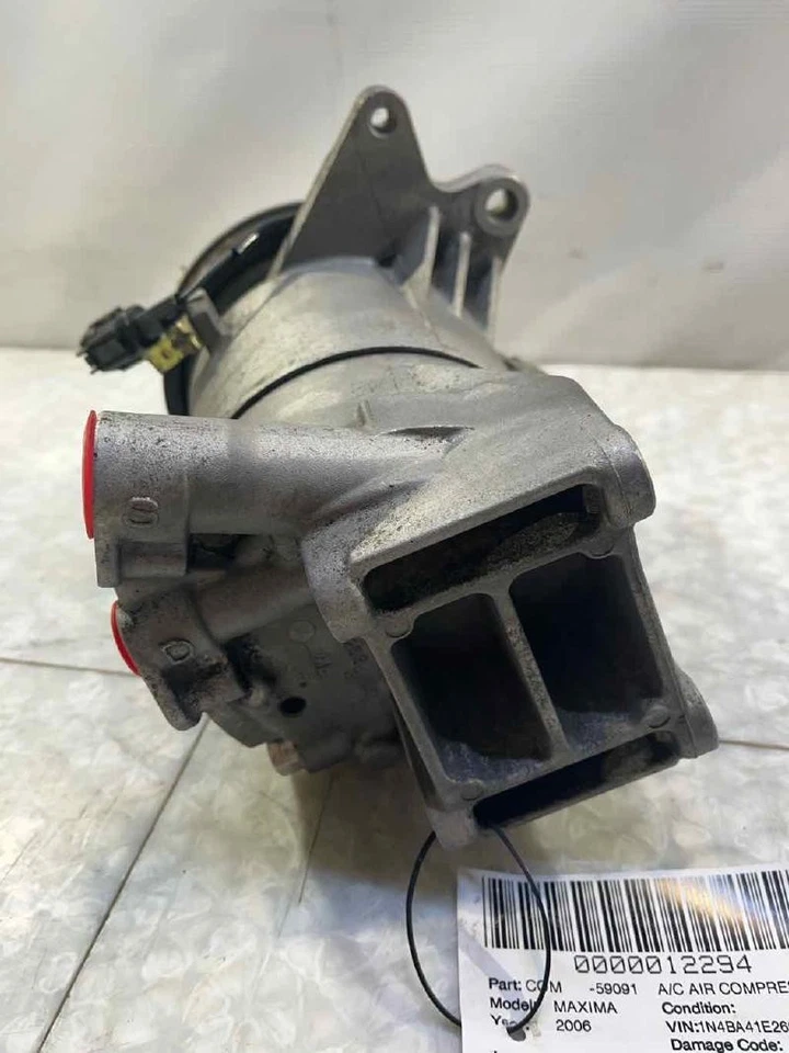 Compresor de aire acondicionado Nissan Máxima 2005-2006 Foto 2 de 4