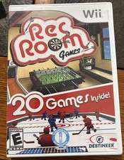 Rec Room Games (Nintendo Wii, 2009) Complete and Tested