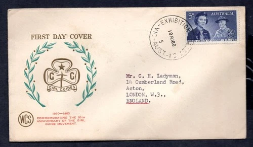 Australia - 1960 50th Anniversary of Girl Guides WCS First Day Cover