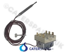 UNIVERSAL FRYER HI LIMIT SAFETY THERMOSTAT 3 POLE EXTRA LONG 2700MM CAPILLARY