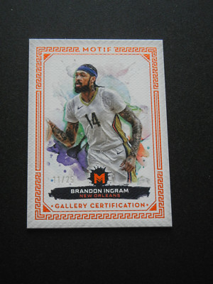 2023-24 Topps Motif Cadmium Orange /25 Brandon Ingram #98 New Orleans Pelicans