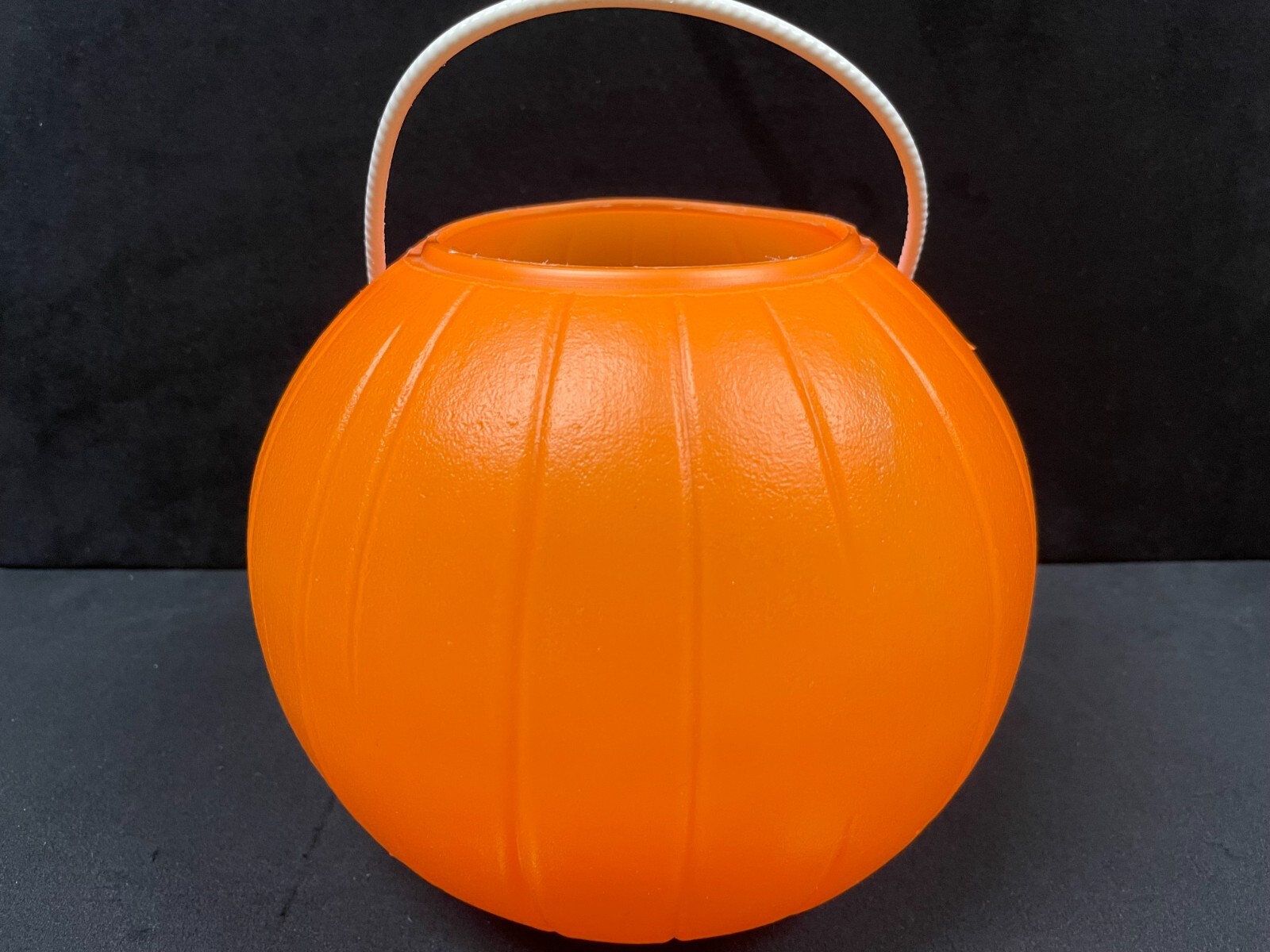 Vintage 80’s Halloween Jack O Lantern Pump Blow Mold Treat Pail Bucket ...