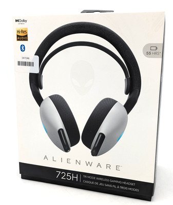 Alienware AW725H Tri Mode Wireless Gaming Headset - Lunar Light
