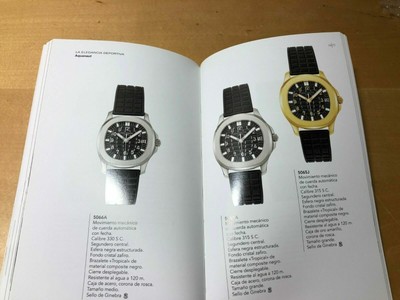 Booklet PATEK PHILIPPE Main Collection Watches 2004 - 2005 - Aquanaut - ESP