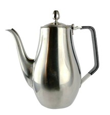 Vintage Reed & Barton Viking 18/8 Stainless Coffee Carafe Japan Hinged Lid