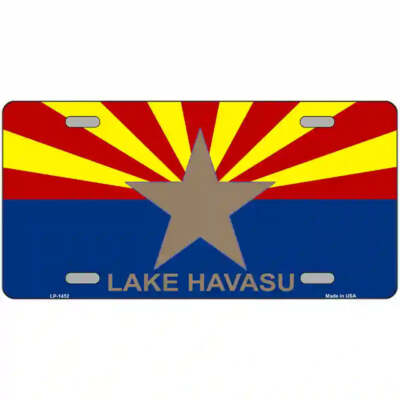 Lake Havasu Arizona Flag Metal Sign