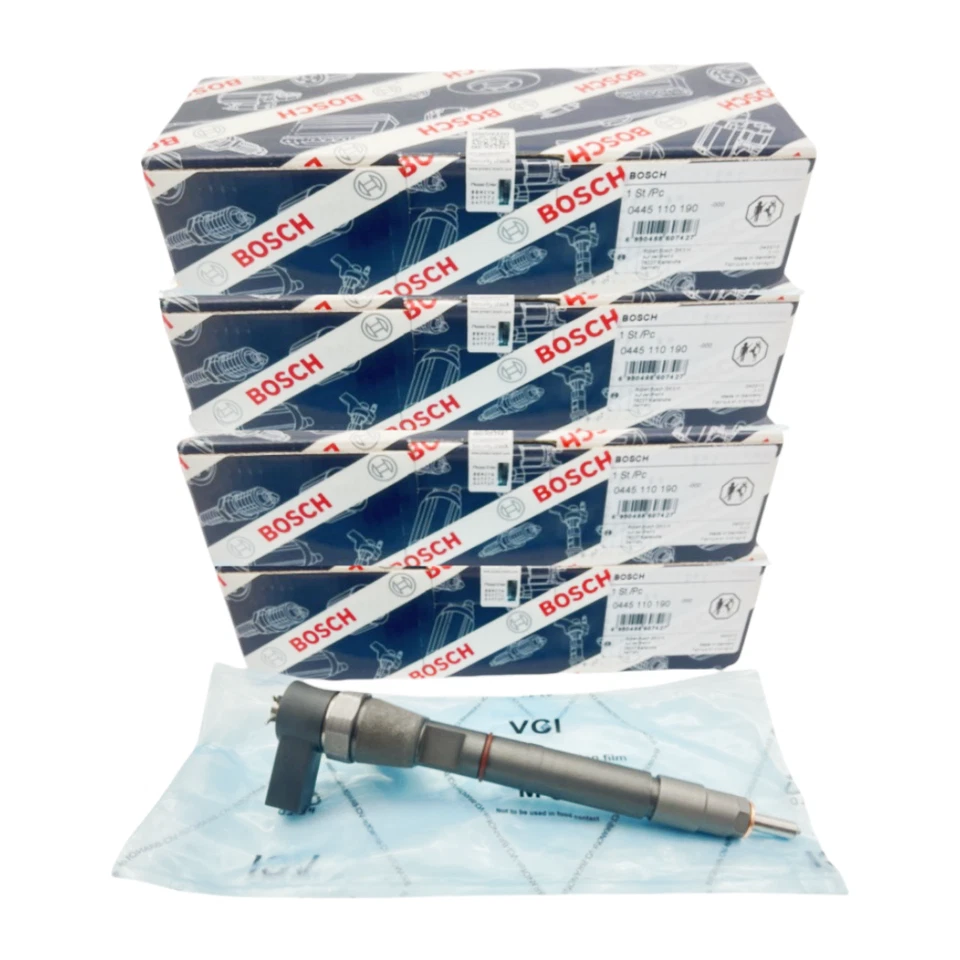 4pcs Fuel Injectors 0445110190 0445110189 6110701687 For Mercedes Benz Sprinter - Image 2 of 4