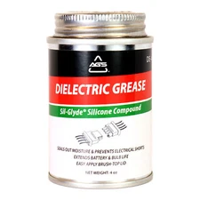 AGS Sil-Glyde Dielectric Grease - 4oz Brush Top Can