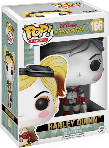 Dc Comics Bombshells - Harley Quinn 166 - Funko Pop! - Vinyl Figur-image