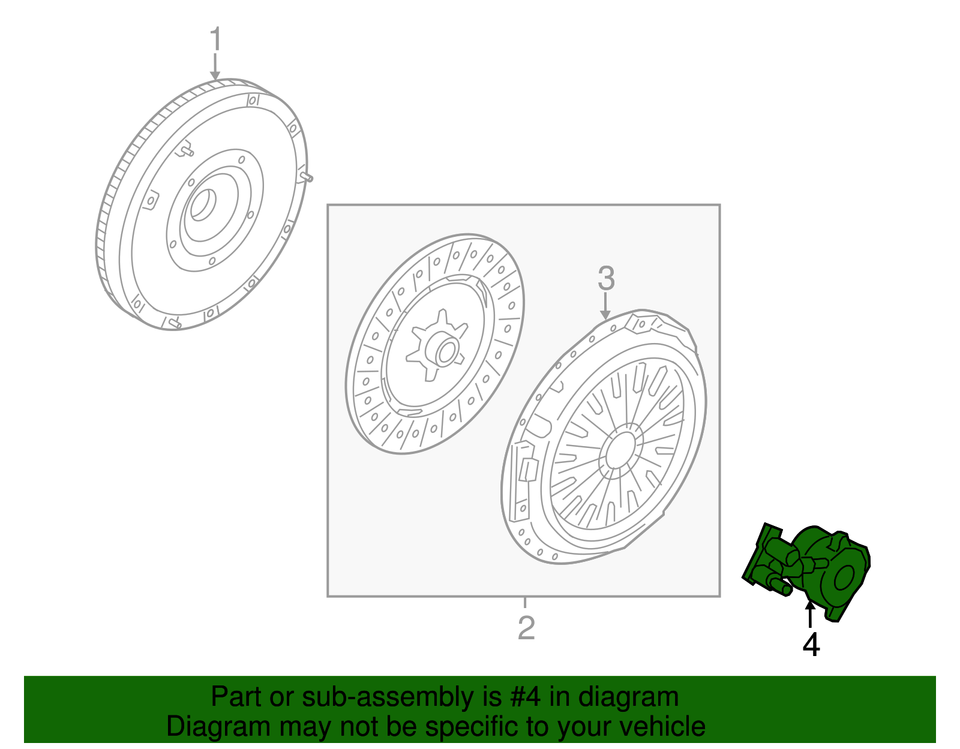 Genuine Ford Slave Cylinder DG9Z7A564B eBay
