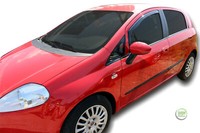 Windabweiser Regenabweiser Heko FüR Fiat Grande Punto 2006-2018 5-TüRer 2-Tlg