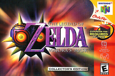 Legend of Zelda Ocarina Of Time N64 BOX ART Premium POSTER MADE IN USA -  N64024