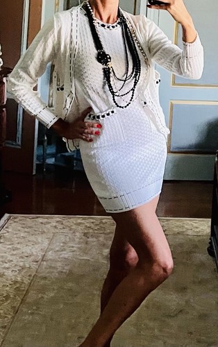 Black Dress With Cardigan Size 