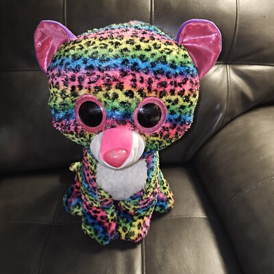 Rainbow Leopard Peluche Ty Dotty Vintage Ty Beanie Boo 'dotty' The
