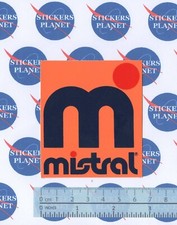 ADESIVO STICKER VINTAGE AUTOCOLLANT AUFKLEBER MISTRAL WINDSURF ORIGINAL