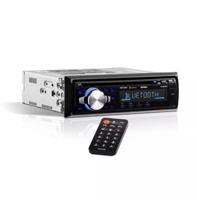 Sound Storm Laboratories SDC26B Bluetooth Car Stereo Single Din AM/FM CD Player 